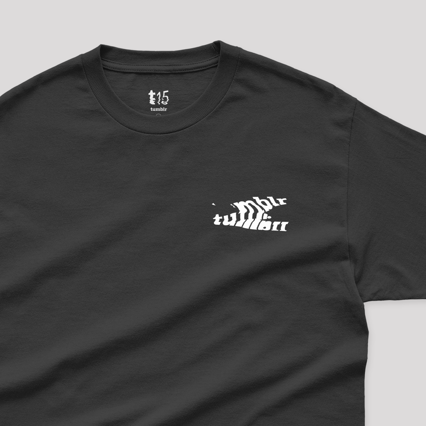 Double Glitch Logo T-Shirt | Tumblr Shop